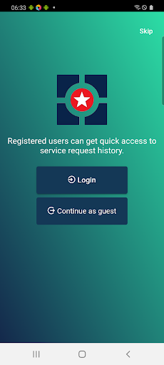 Android application RequestIndy screenshort