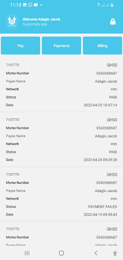 CTG Pay Screen 2