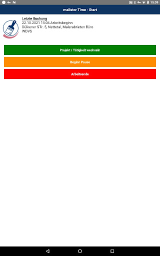 malistor Time Screen 3