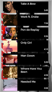 Imágen 5 Rihanna All Song All Album Mus android