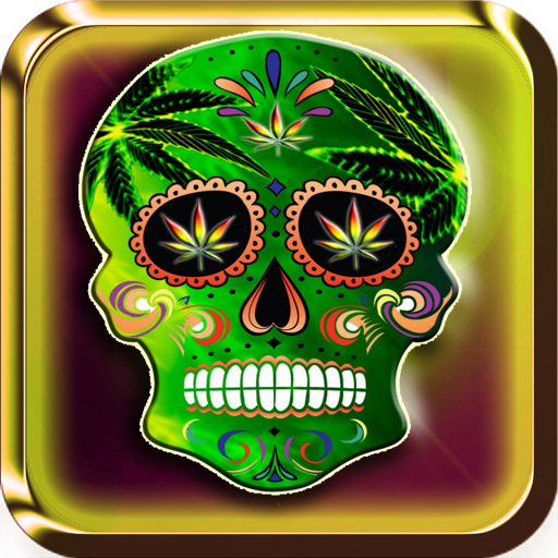 Skull Weed Live Wallpaper  Icon