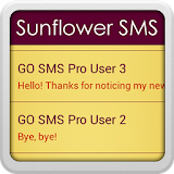 GO SMS Sunflower icon