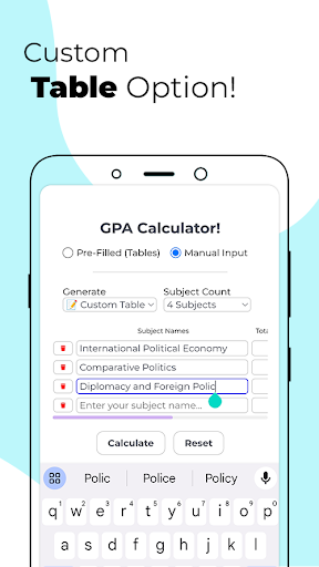 GPA Calculator & Planner Screen 3