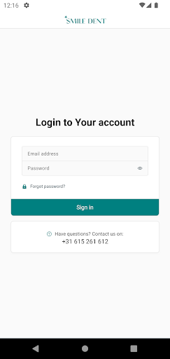 Android application SmileDent LAB screenshort