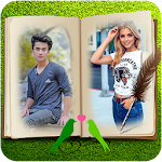 Cover Image of ダウンロード Book Dual Photo Frame 1.0.1 APK