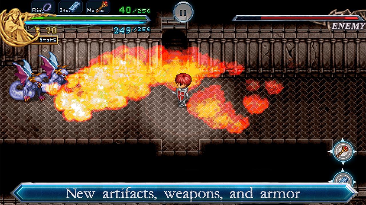 Android application Ys Chronicles II screenshort