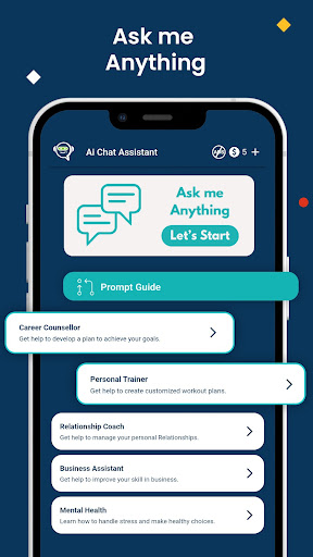 Chatbot AI : AI Chat Assistant Screen 2