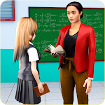 Cover Image of Скачать Симулятор школьного учителя: виртуальная игра школьной жизни  APK