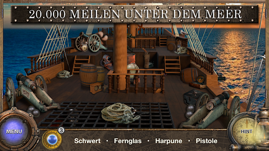 Kapitän Nemo: Wimmelbildspiele Screenshot