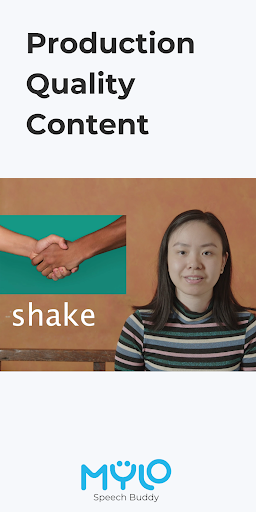 Android application Speech Therapy Support - Mylo screenshort