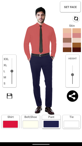 Man Formal Outfit - Shirt and