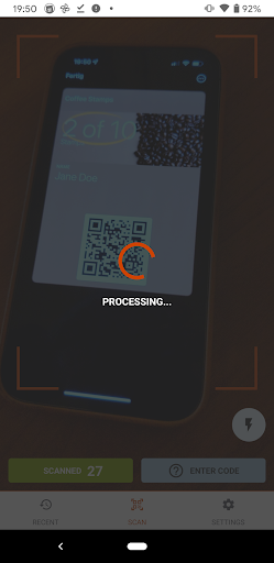 Passcreator Smart Scan Screen 3