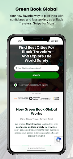 Android application Green Book Global screenshort