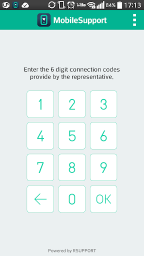 Android application MobileSupport for SAMSUNG screenshort