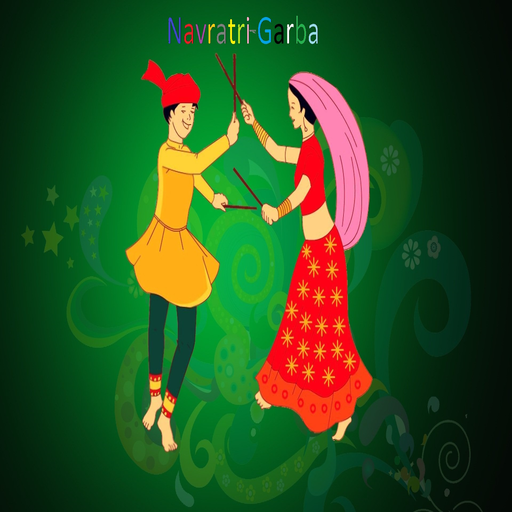 Navratri Garba -Gujarati Garba logo