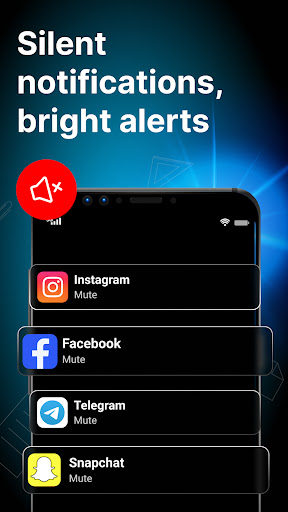 Flashlight app - Flash Alert Screenshot 3 - AppWisp.com