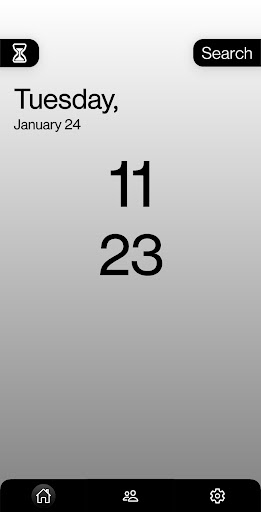 Android application OnTime screenshort