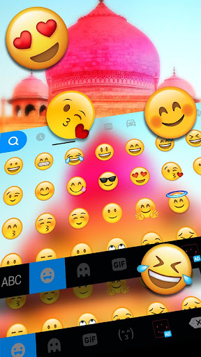 India Tajmahal Keyboard Theme Screen 3