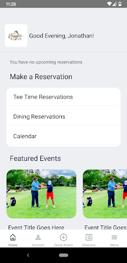 Eagle’s Bluff Country Club Screen 2