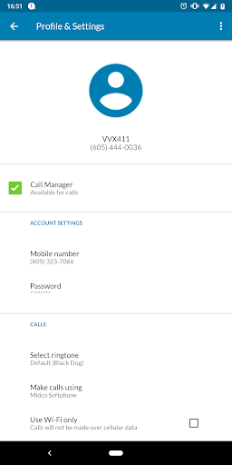 Midco Softphone screenshot 4