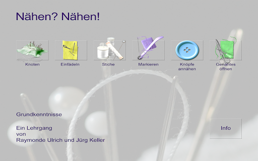 Android application Nähen! screenshort