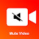Mute Video (Video Mute, Silent Video) icon