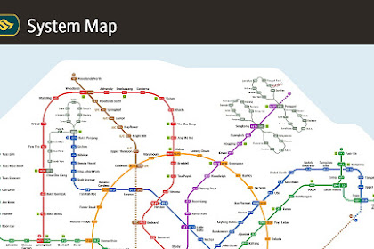 gambar rute mrt singapore