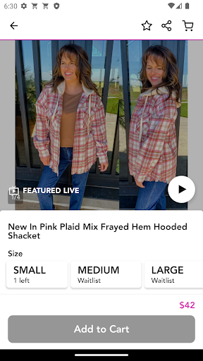 Screenshot of Hayloft Boutique