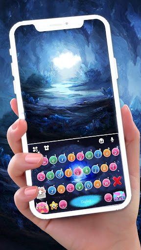 Android application Furry Monsters Keyboard Theme screenshort
