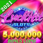 Cover Image of ดาวน์โหลด Lucky Hit! Slots -The Best FREE Slots Game! 1.6.0 APK
