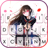 Sword Fight Girl Keyboard Theme icon