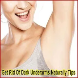 Get Rid of Dark Underarms Naturally Tips icon