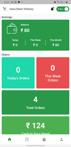 InstaDirect Delivery Screen 3