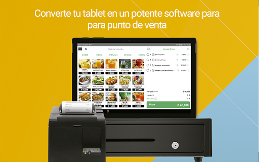 Android application Vendty POS Software Punto de screenshort