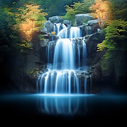 「4K Live Waterfalls Wallpapers」のアイコン画像