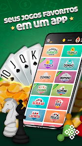 App de Jogos de cartas e tabuleiro para smartphone e tablet