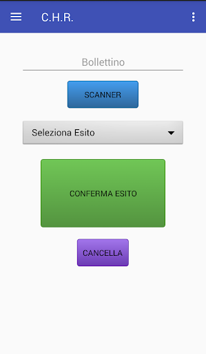 Android application C.H.R. Trasporti screenshort