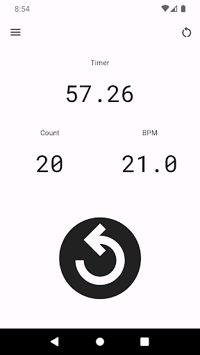 Breaths Per Minute Screen 2