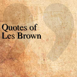 Quotes of Les Brown icon