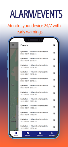 Android application Eyeta Manager screenshort