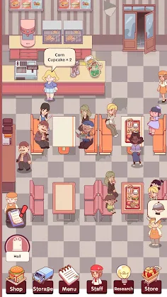 Idle Cafe Sim - Screenshot 2