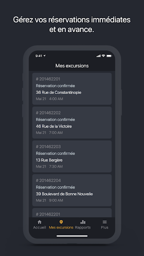 DRIVER FLEET - appli chauffeur Screen 3