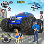 Cover Image of Unduh Police Monster Truck Chase  APK