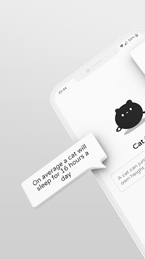 Android application Cat Facts screenshort