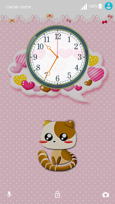 Pinky Cat Xperia Themeのおすすめ画像1