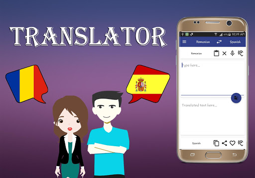Android application Romanian To Spanish Translator screenshort