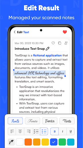 Scanner - Text Barcode QR, PDF Screen 3