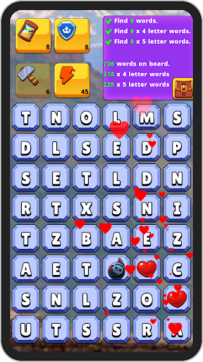 WordGasm Word Search Puzzle Screen 3