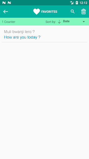 Chichewa English Translator Screen 3