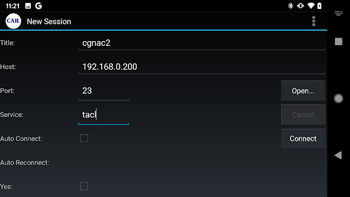 Android application CAIL 6530 App screenshort